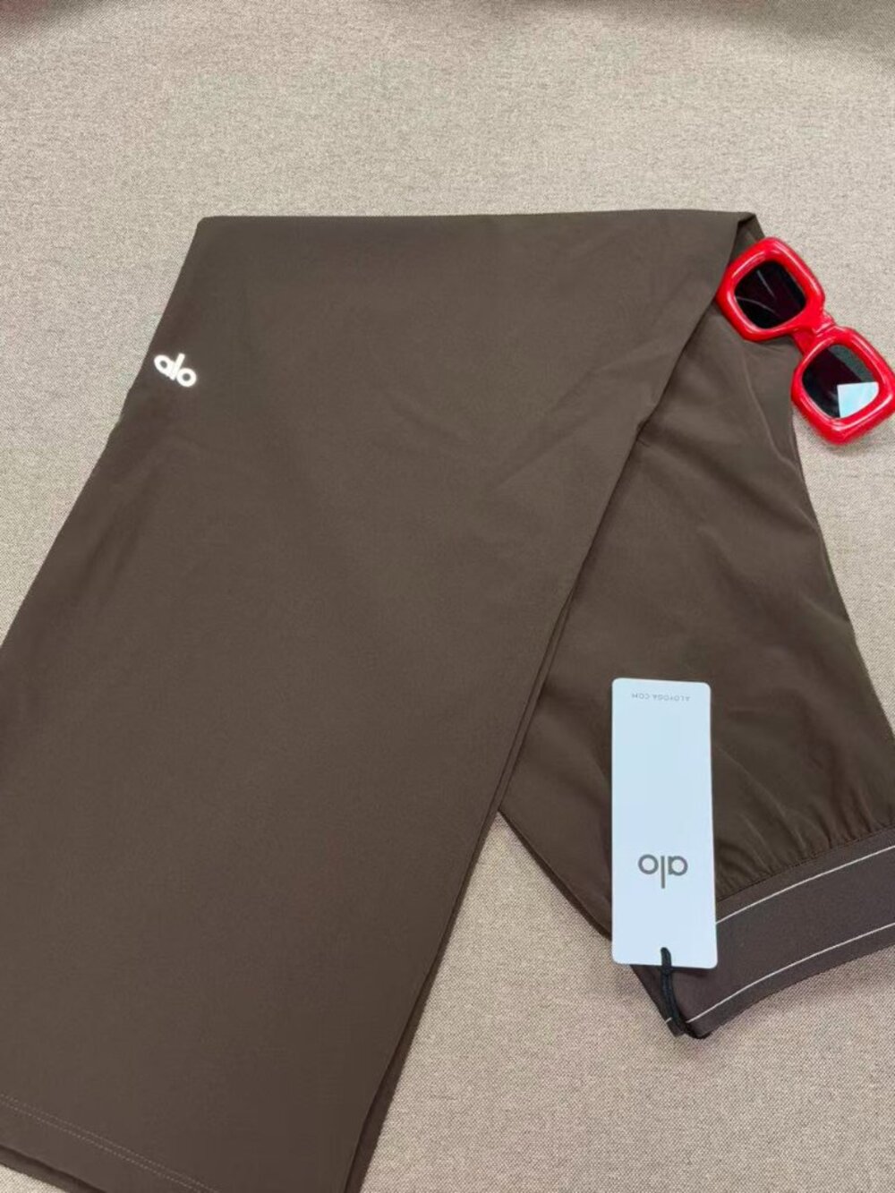 🙌Alo Yoga Coffee-colored Suit Up Trouser Regular ✨ - Picture 5 of 7